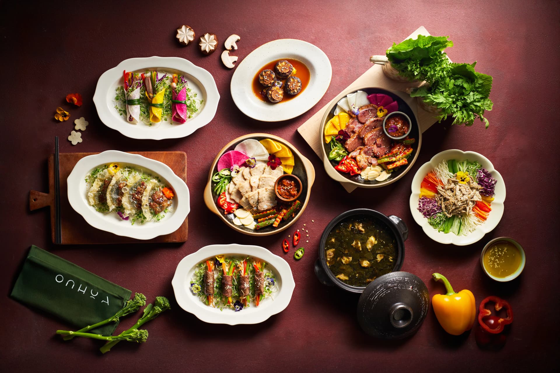 KOREAN FOOD TOPSHOT